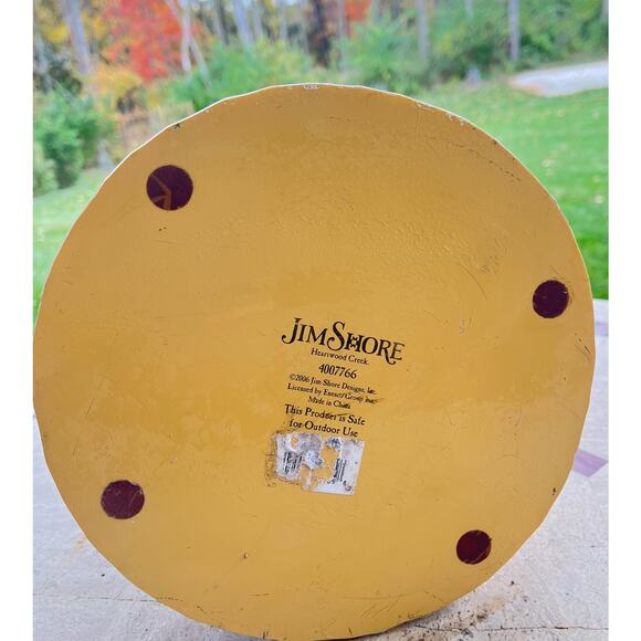 Jim Shore Angel Figurine Basket 21.5” Large Statue Stone Resin Sculpture Vtg '06 - Picture 9 of 16